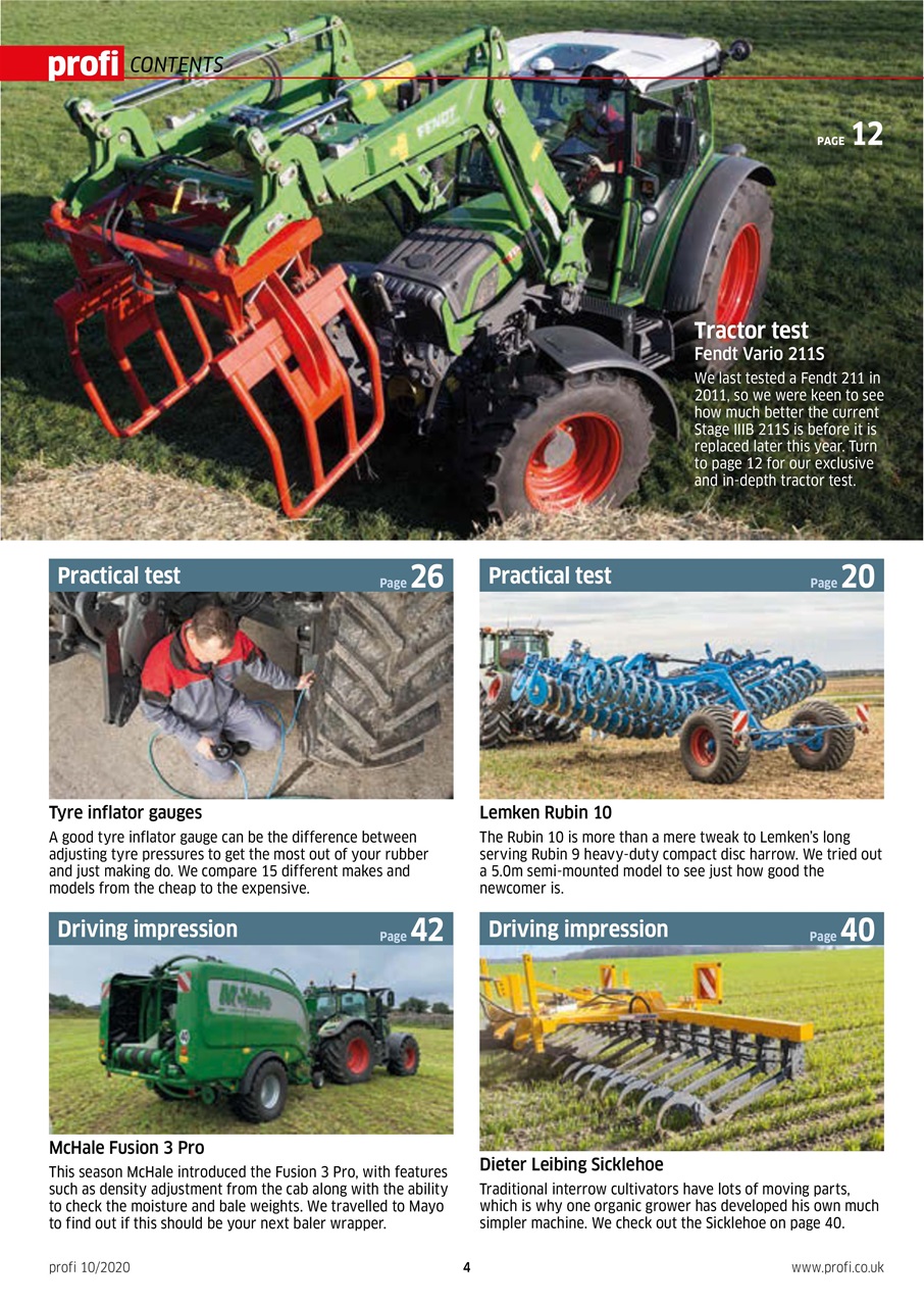 Profi International Preview Pages