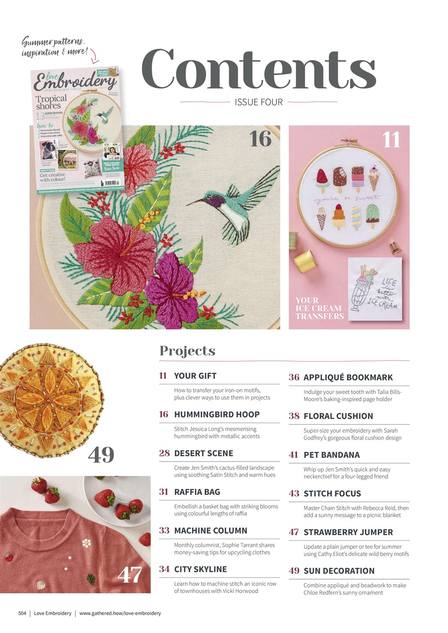 Love Embroidery Preview Pages