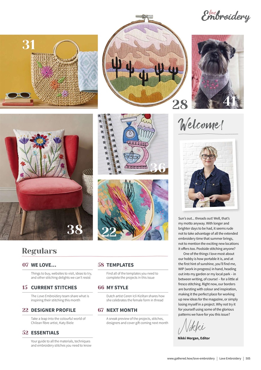 Love Embroidery Preview Pages