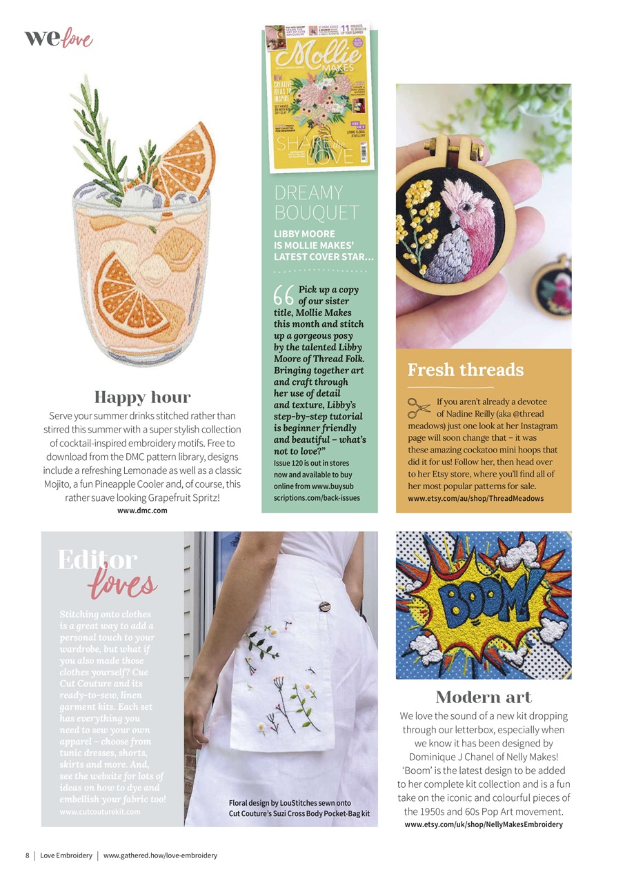 Love Embroidery Preview Pages