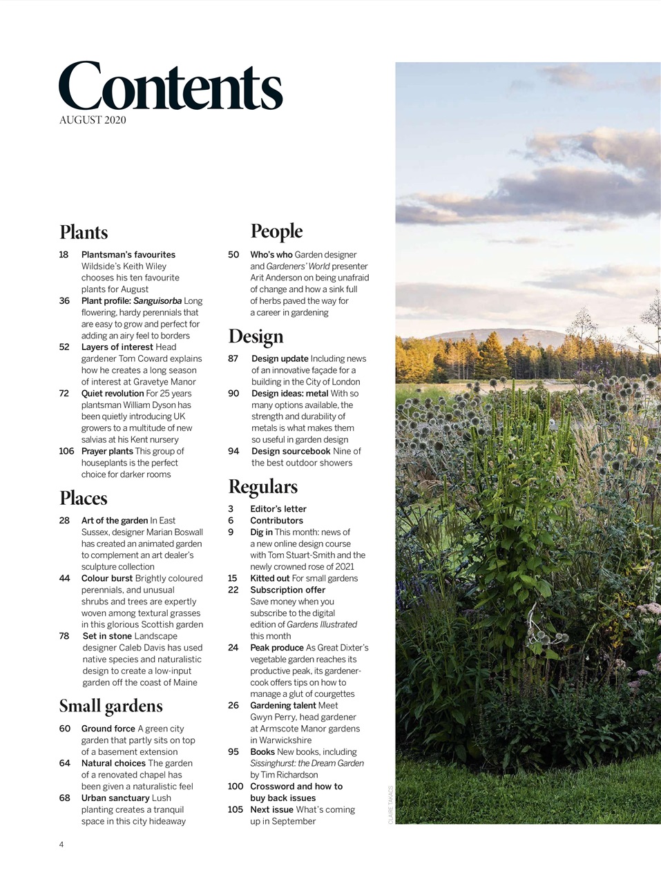 Gardens Illustrated Preview Pages