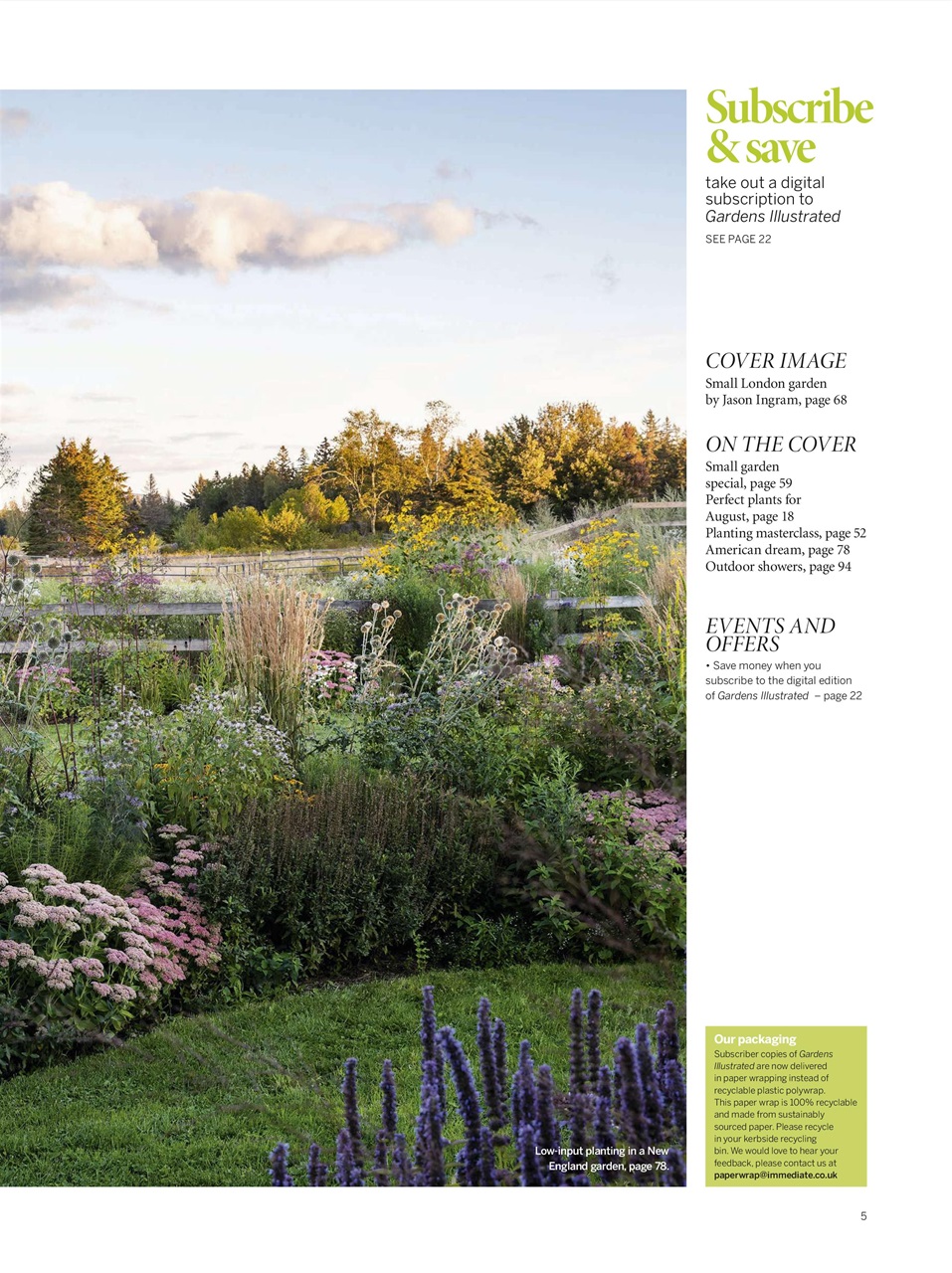 Gardens Illustrated Preview Pages