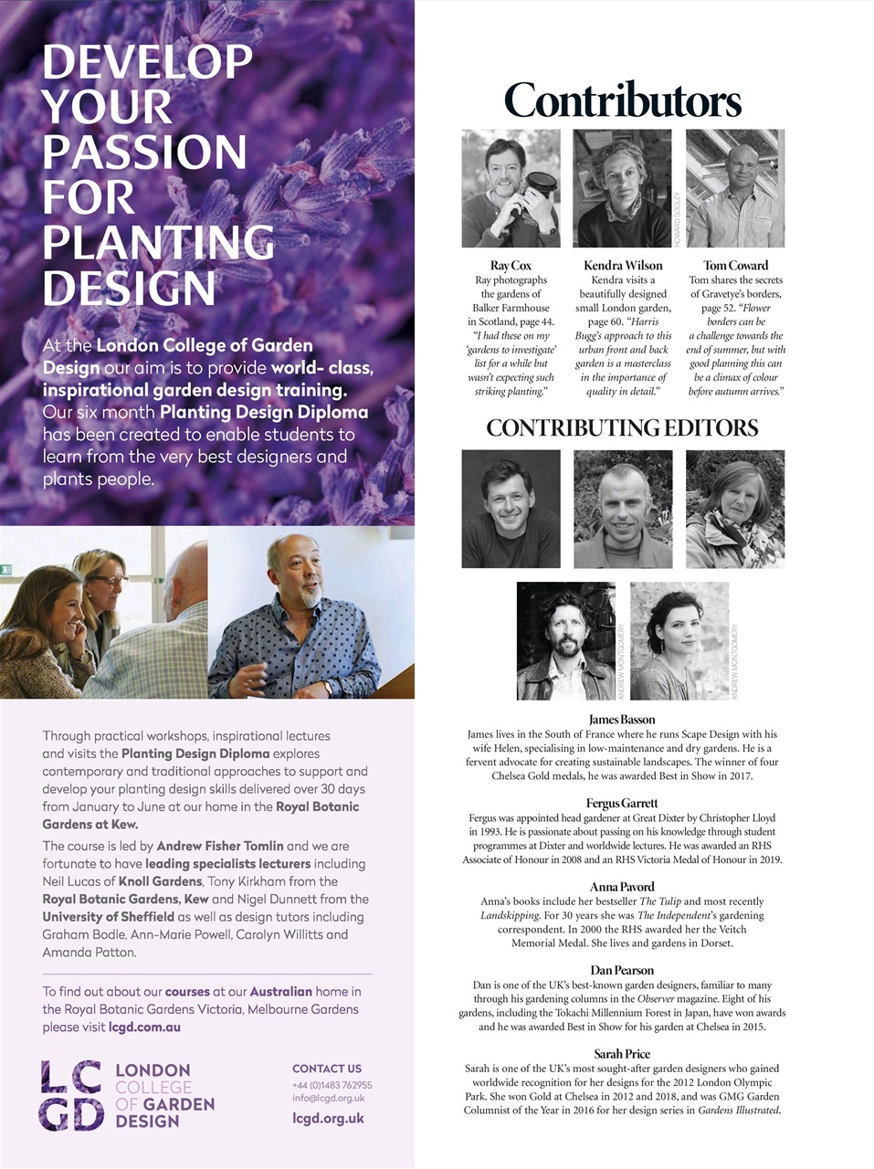 Gardens Illustrated Preview Pages