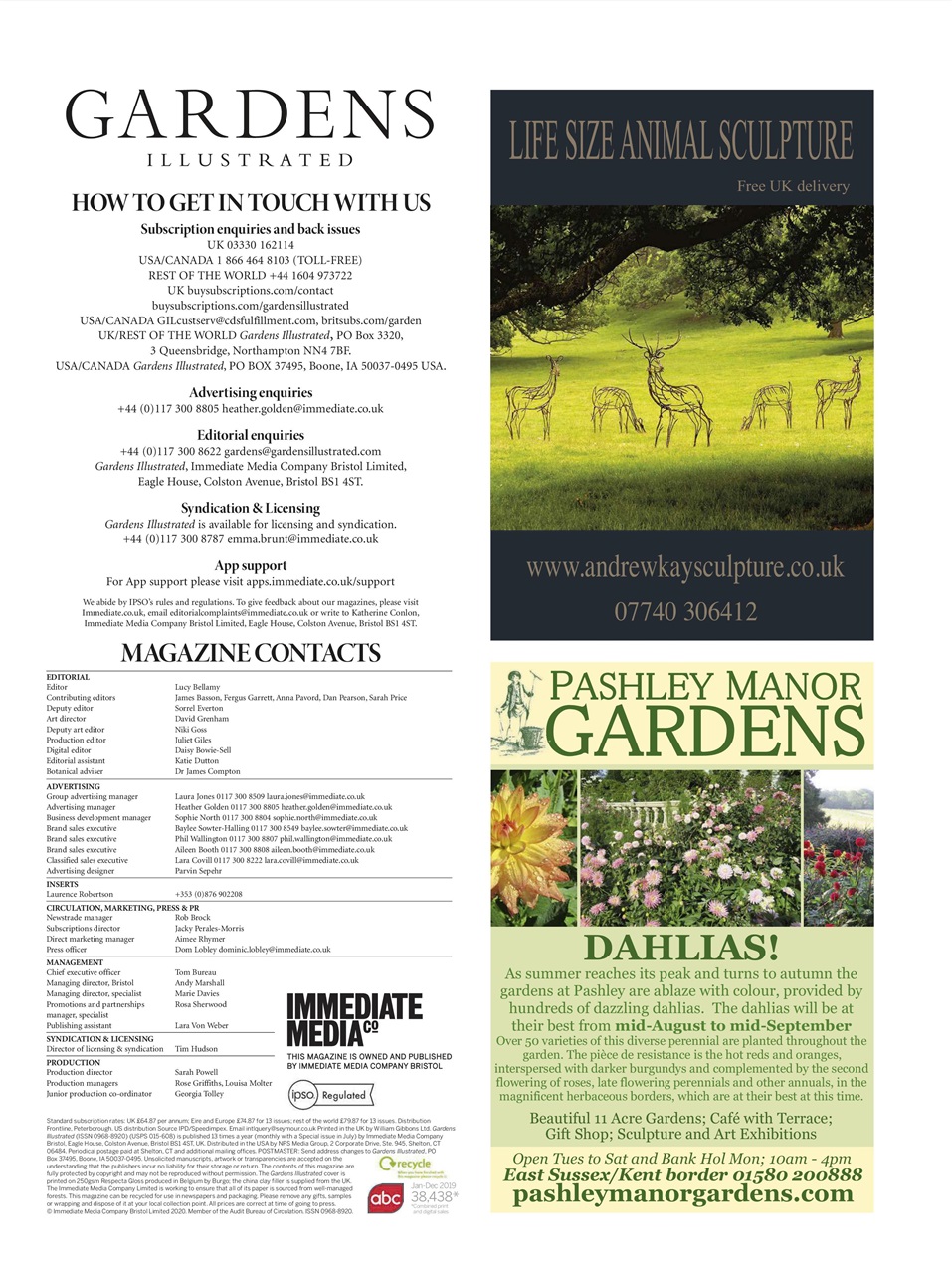 Gardens Illustrated Preview Pages