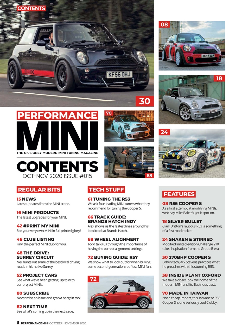 Performance Mini Preview Pages