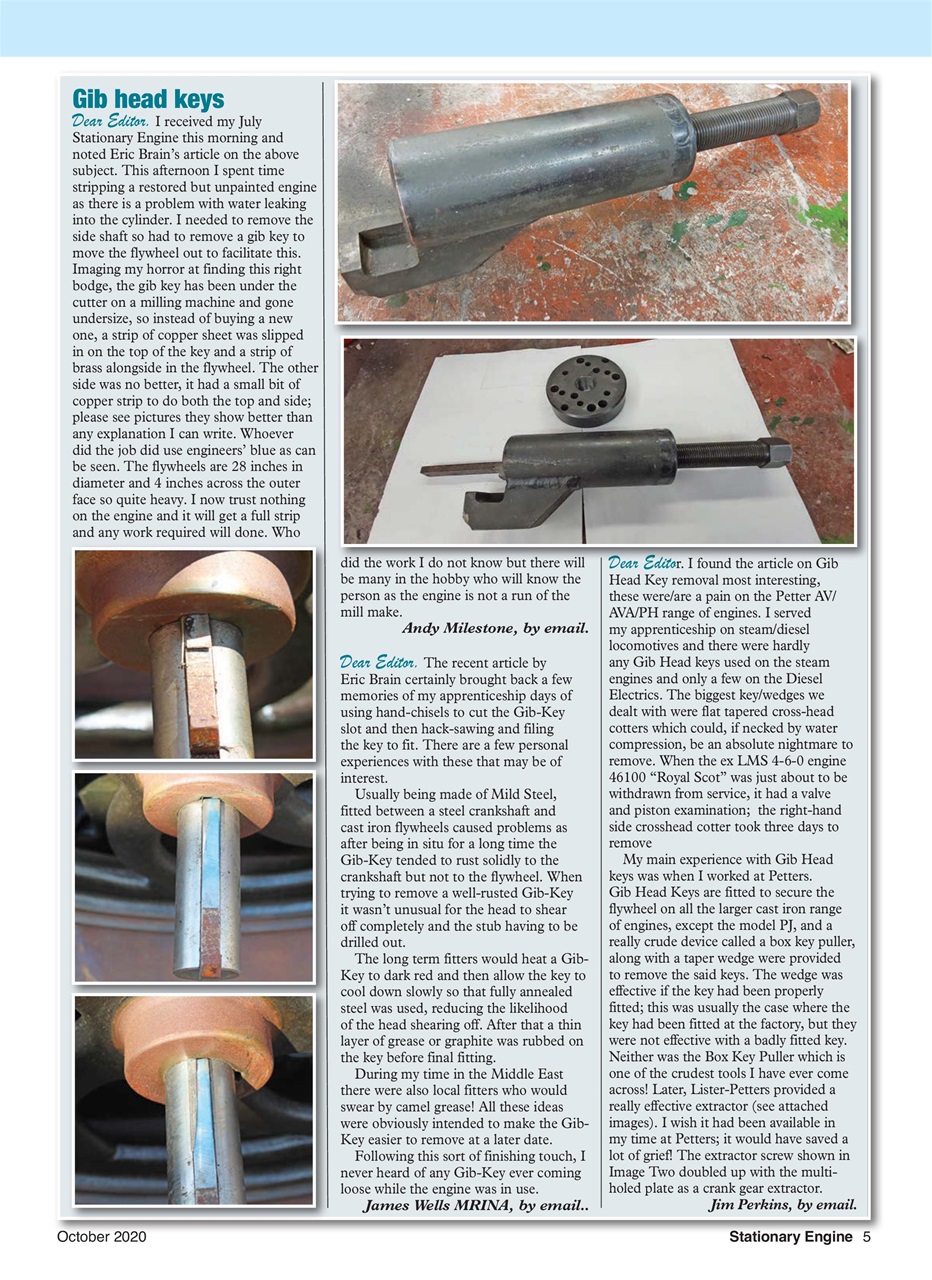 Stationary Engine Preview Pages