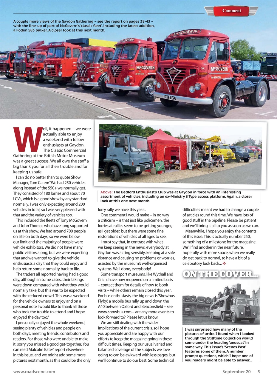 Vintage Roadscene Preview Pages