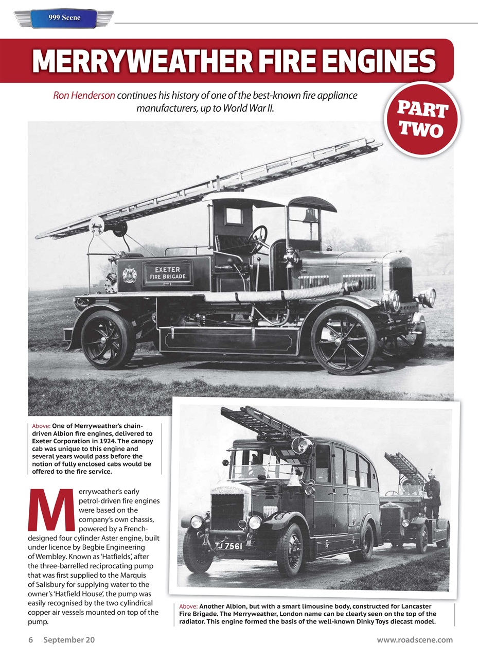 Vintage Roadscene Preview Pages