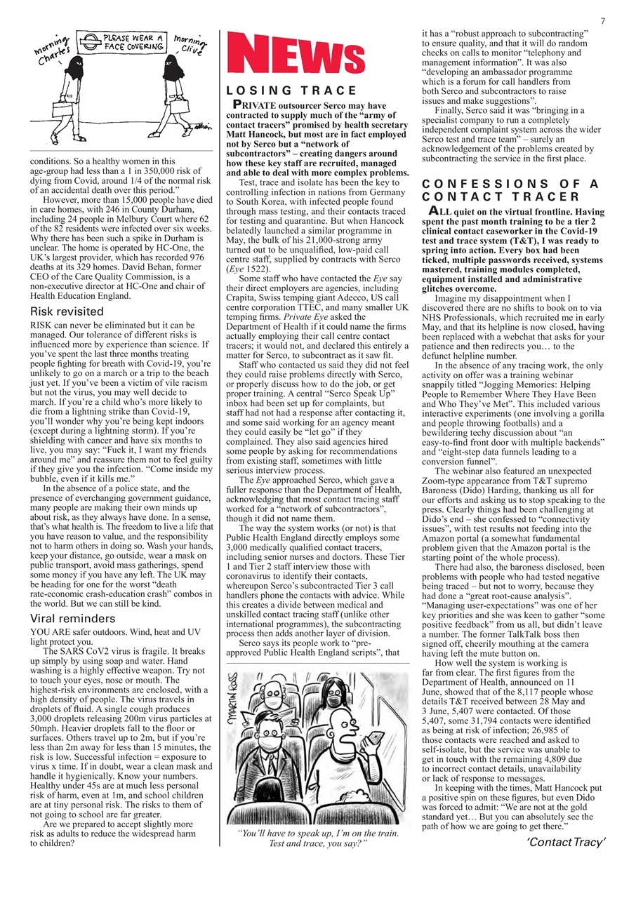 Private Eye Preview Pages