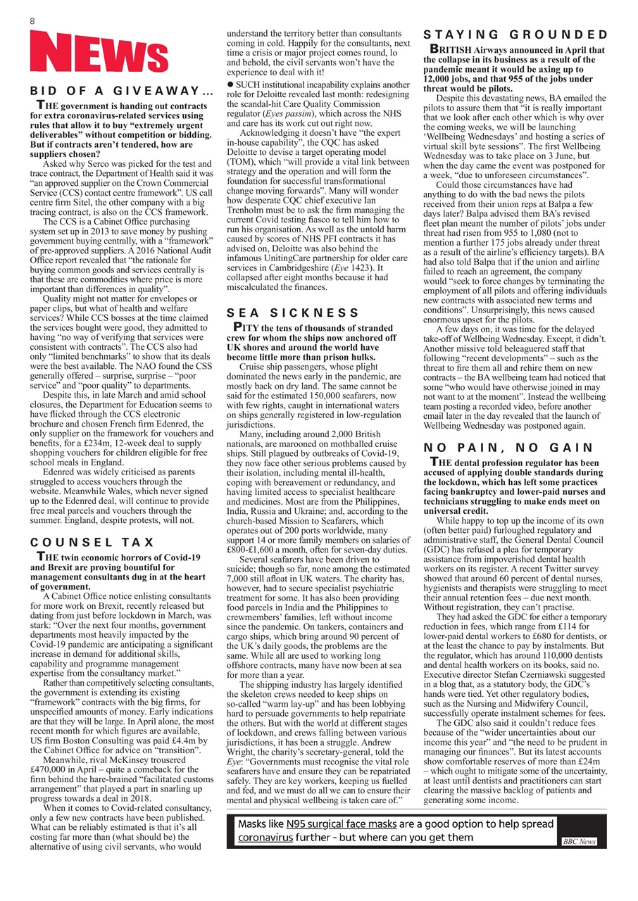 Private Eye Preview Pages