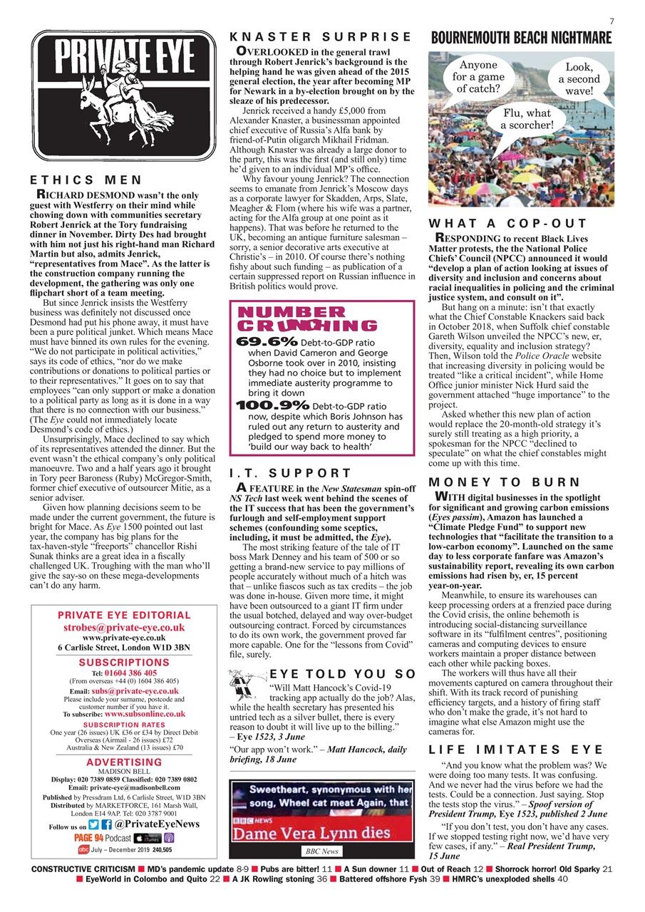 Private Eye Preview Pages