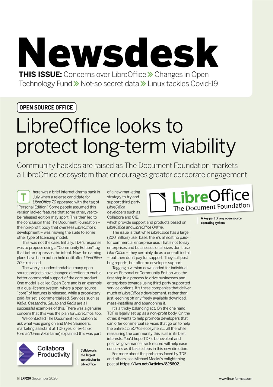 Linux Format Preview Pages