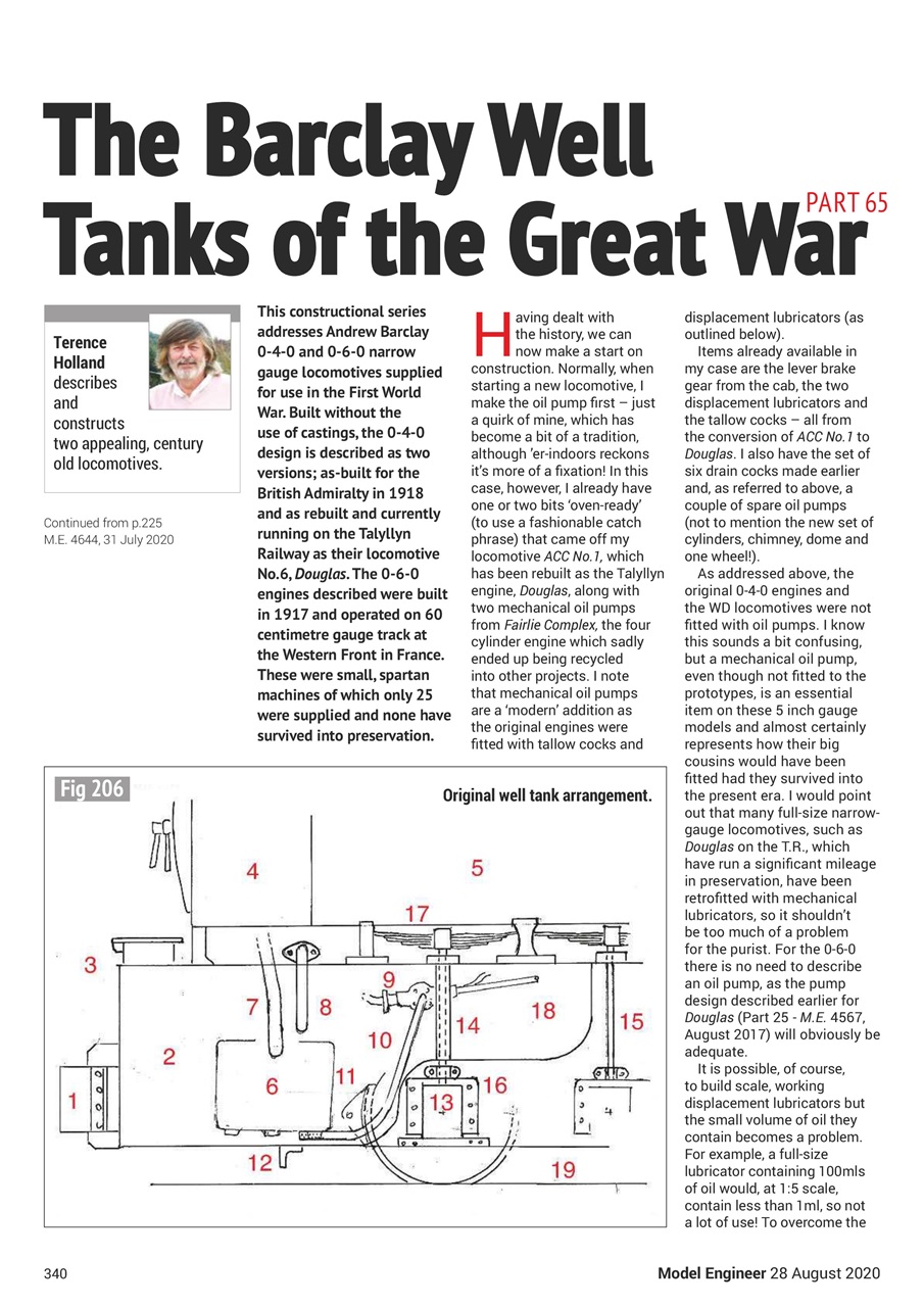 Model Engineer Preview Pages