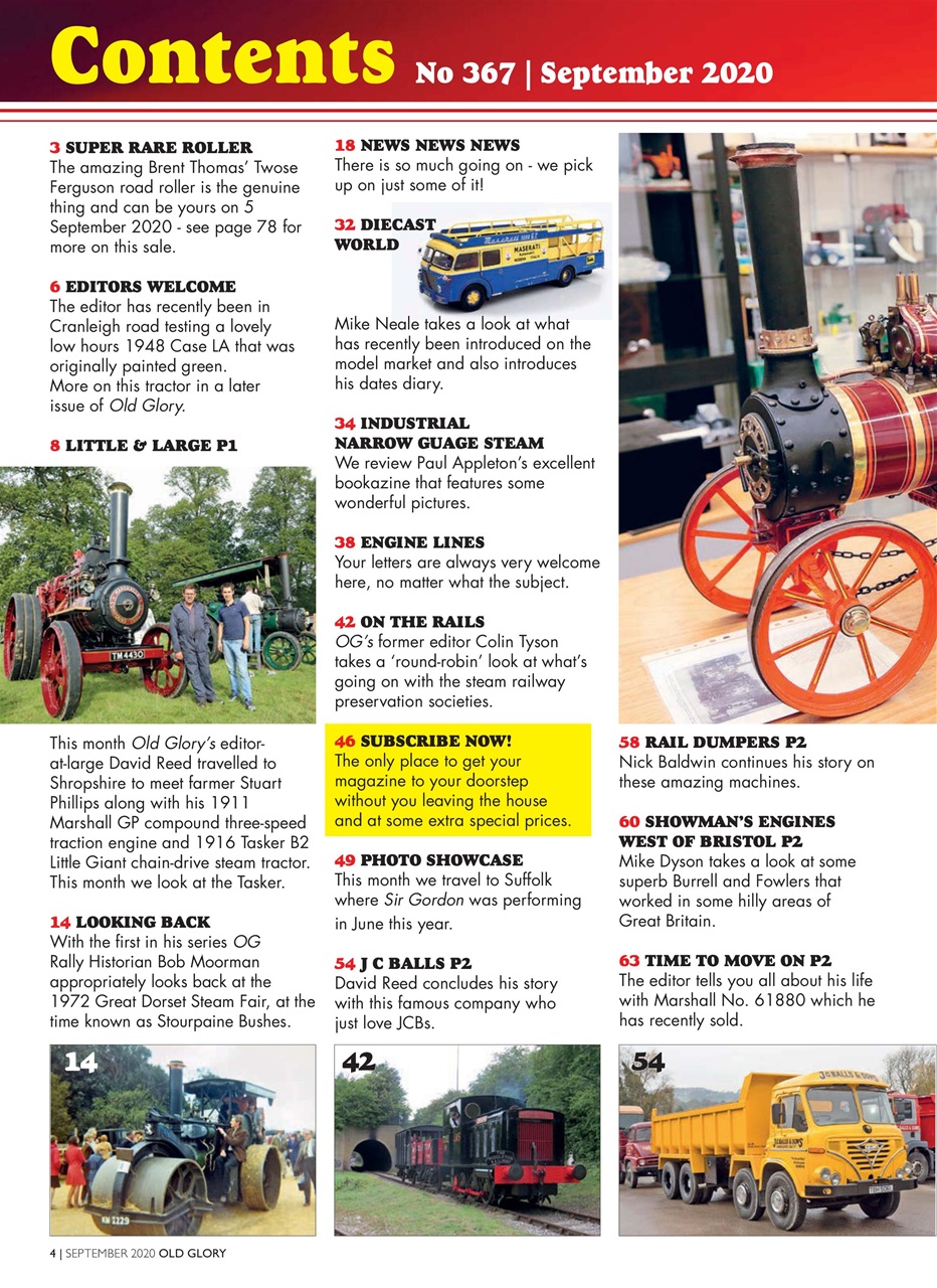 Old Glory Magazine Preview Pages