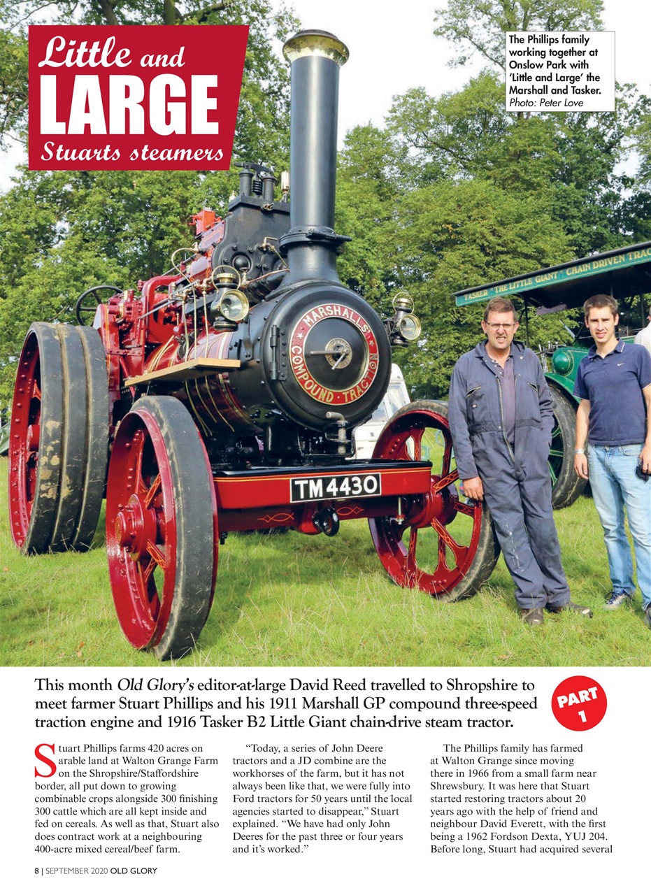 Old Glory Magazine Preview Pages