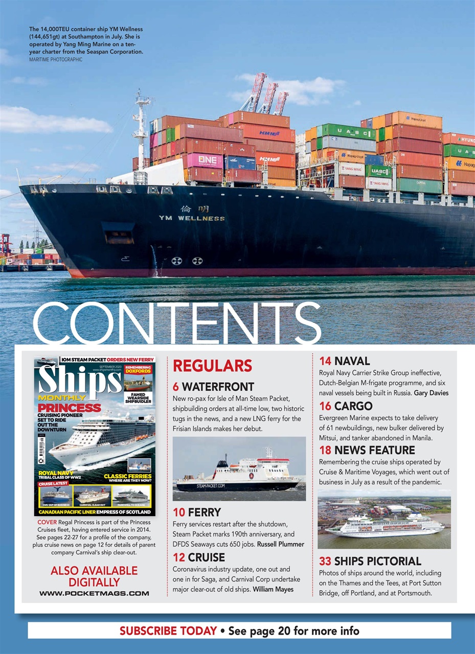Ships Monthly Preview Pages