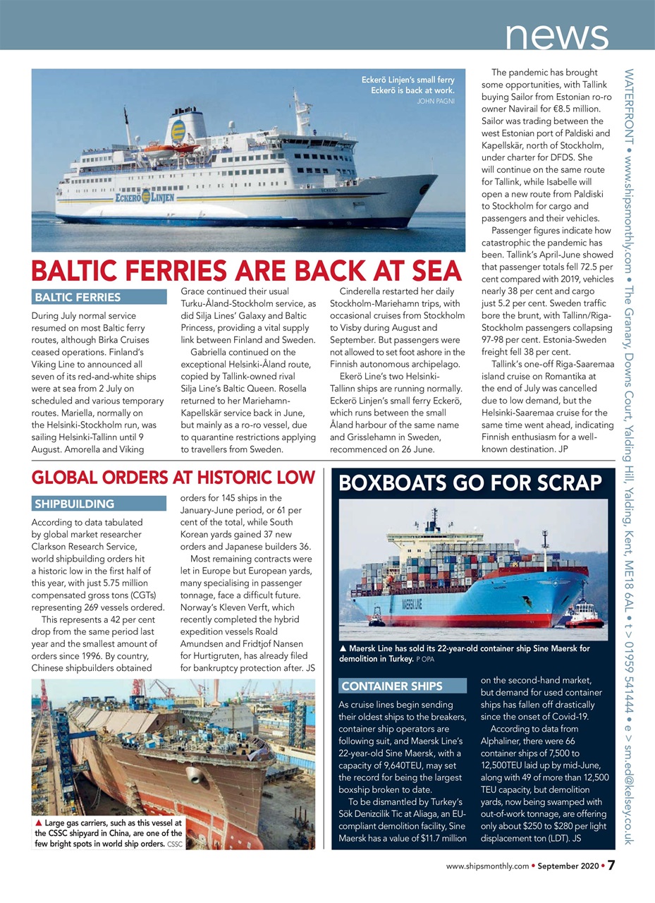 Ships Monthly Preview Pages