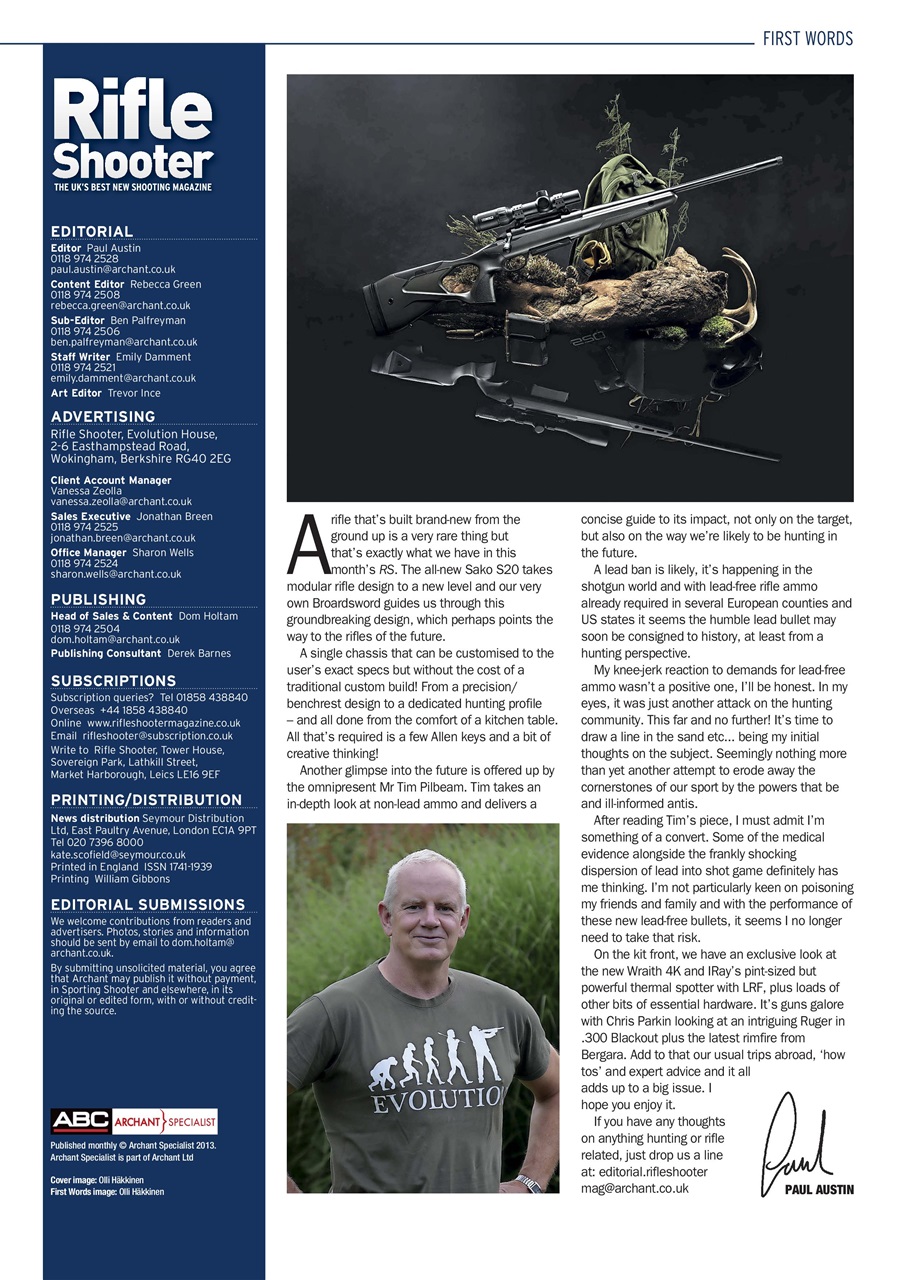 Rifle Shooter Preview Pages