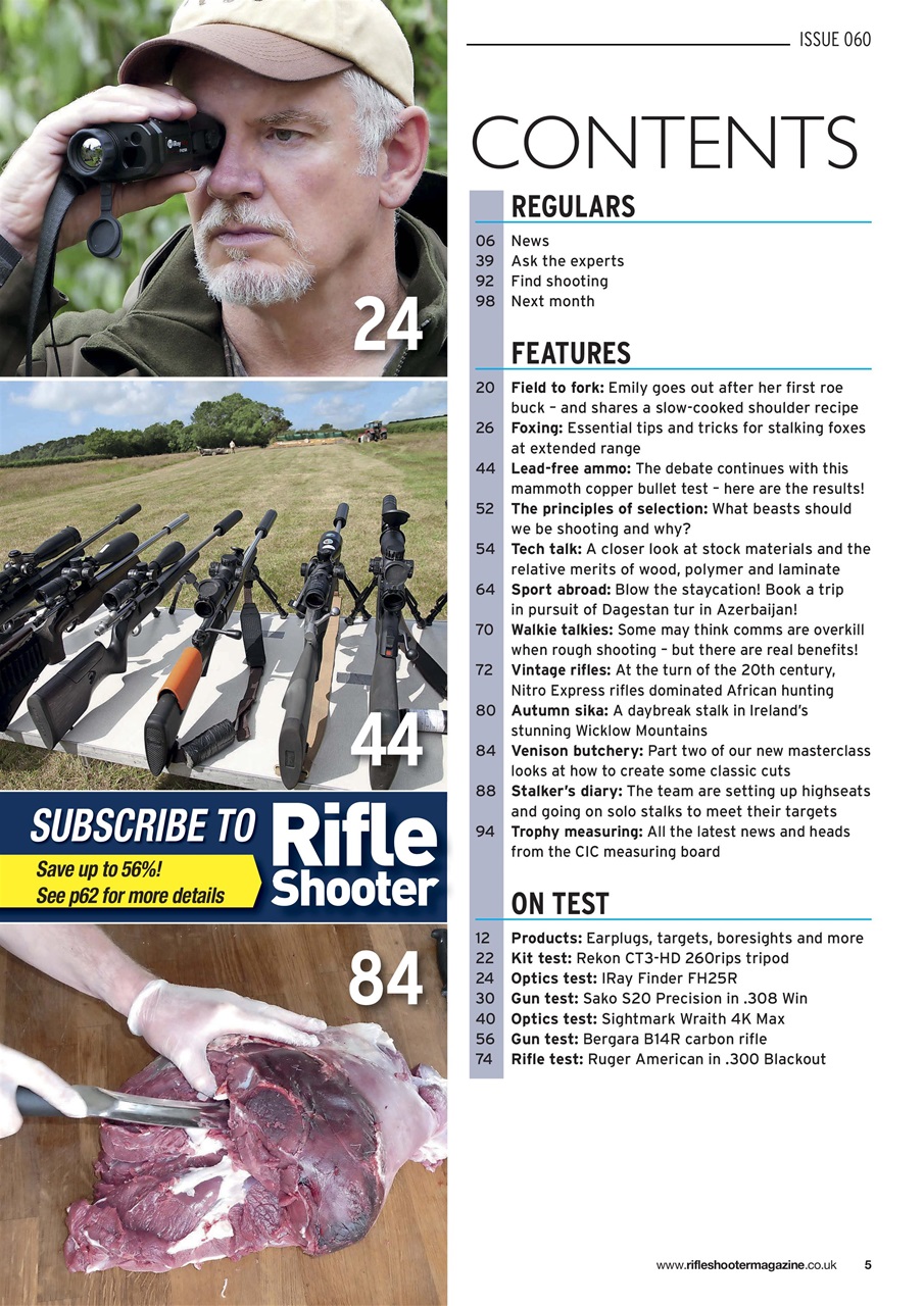 Rifle Shooter Preview Pages