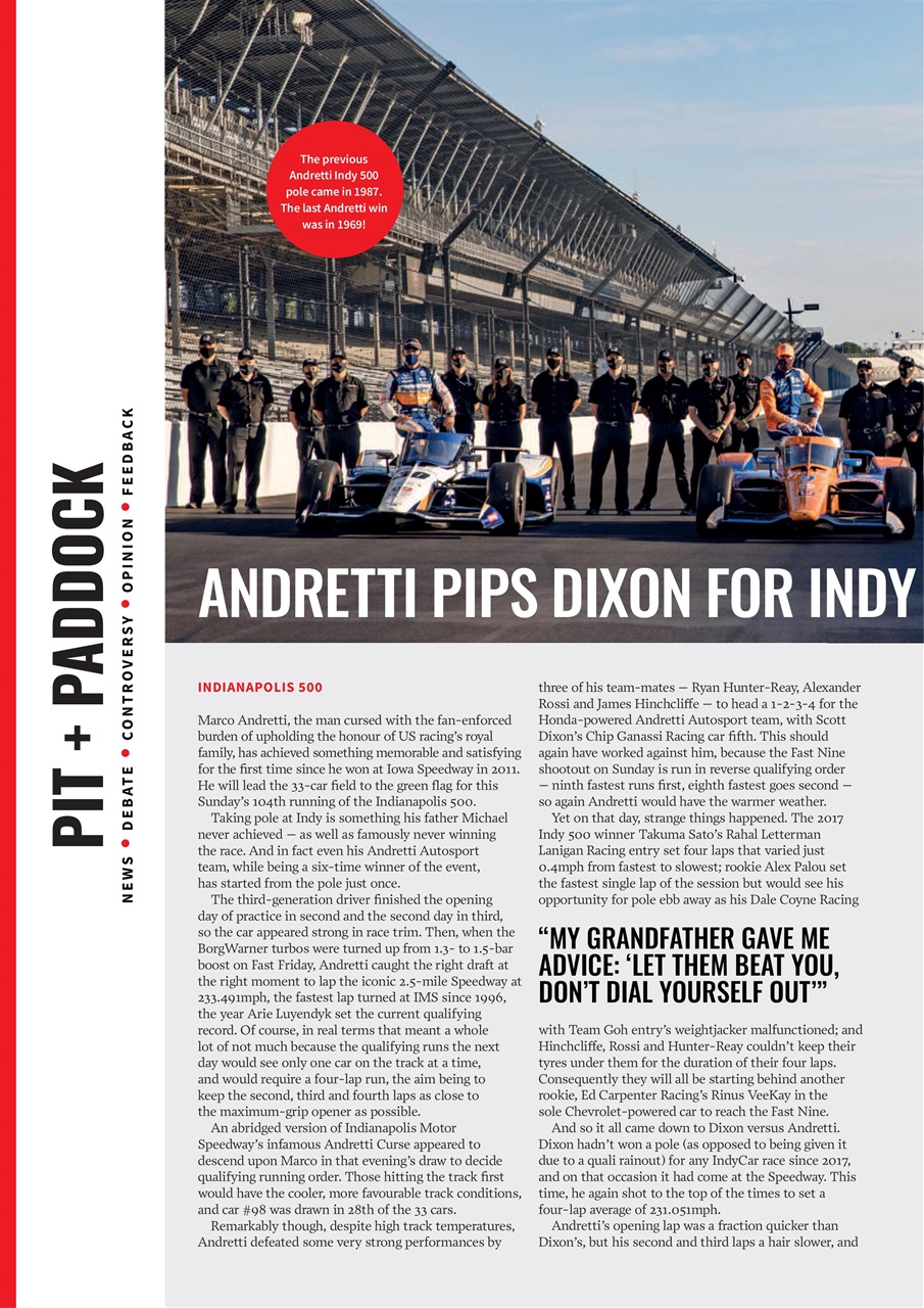 Autosport Preview Pages