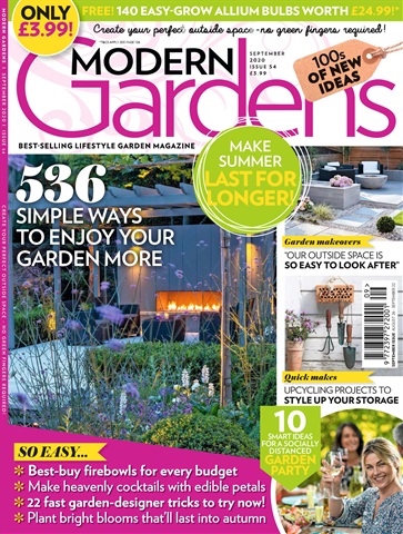 Modern Gardens issue September 2020