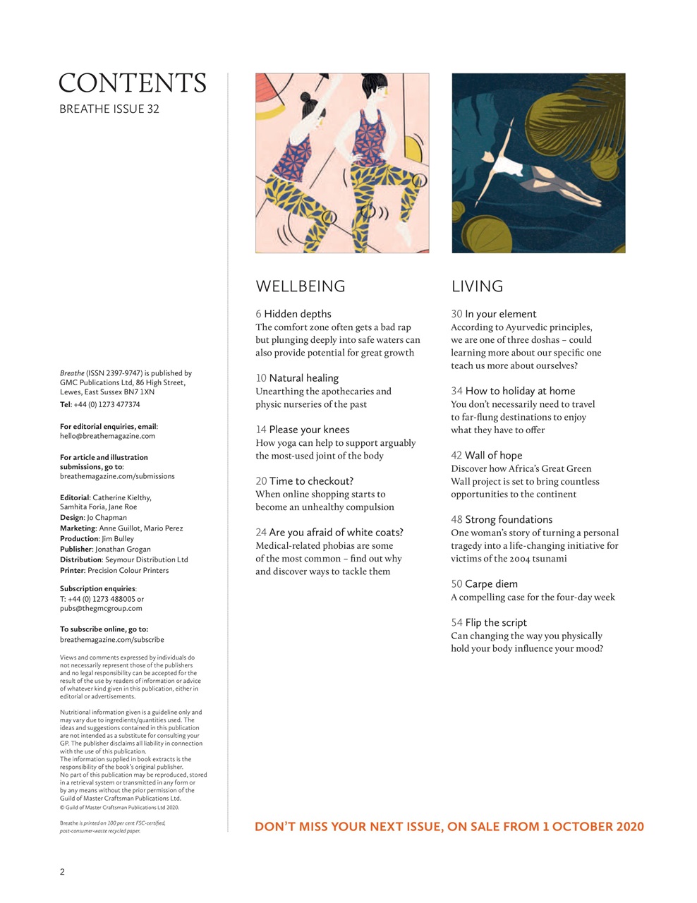 Breathe Preview Pages