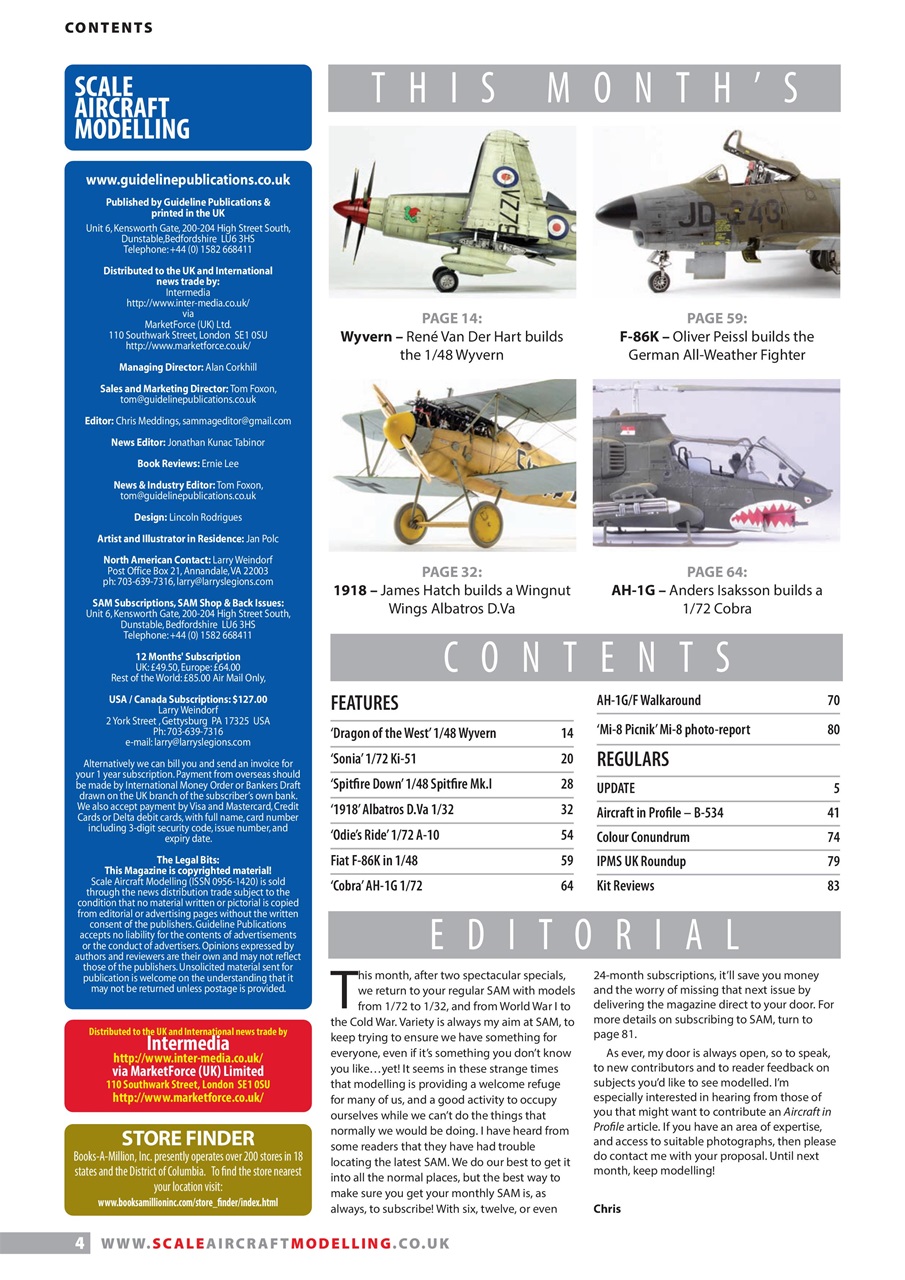 Scale Aircraft Modelling Preview Pages