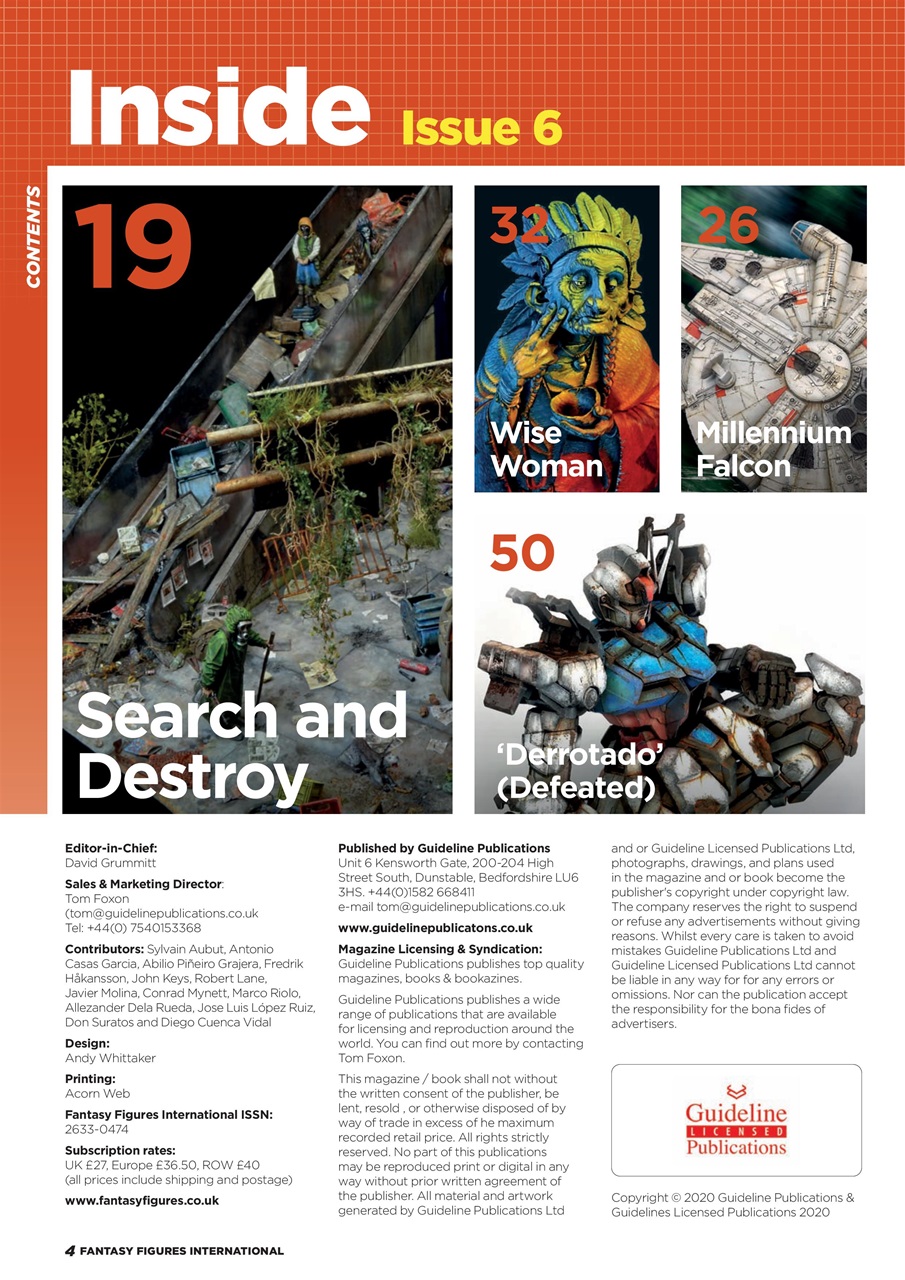 Fantasy Figures International Preview Pages