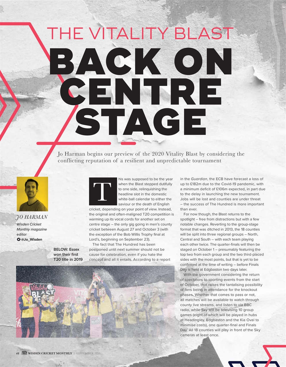 Wisden Cricket Monthly Preview Pages