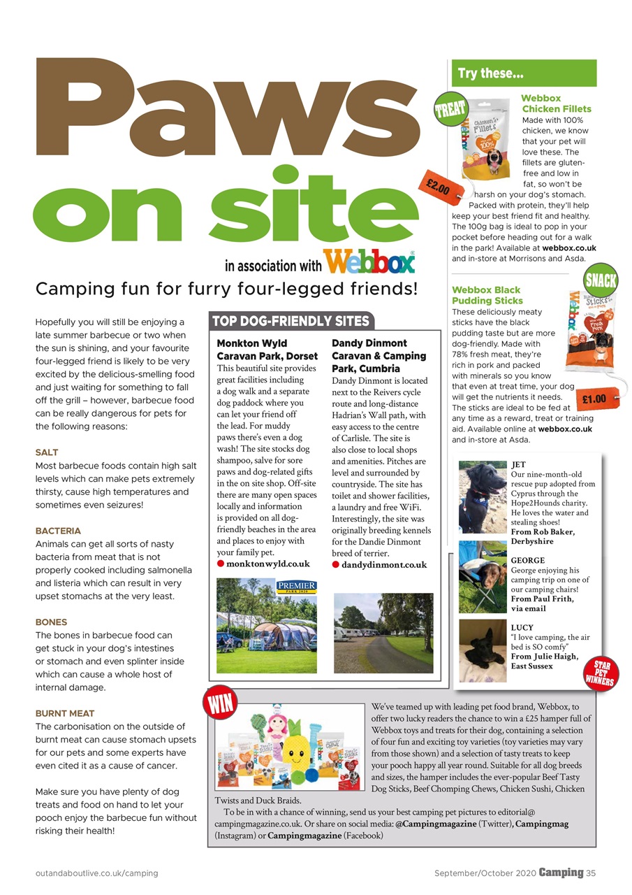 Camping Preview Pages