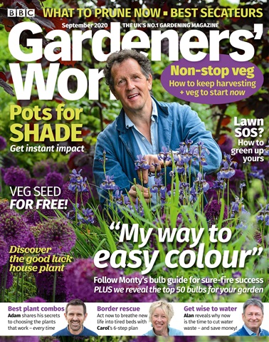 BBC Gardeners’ World Magazine issue September 2020