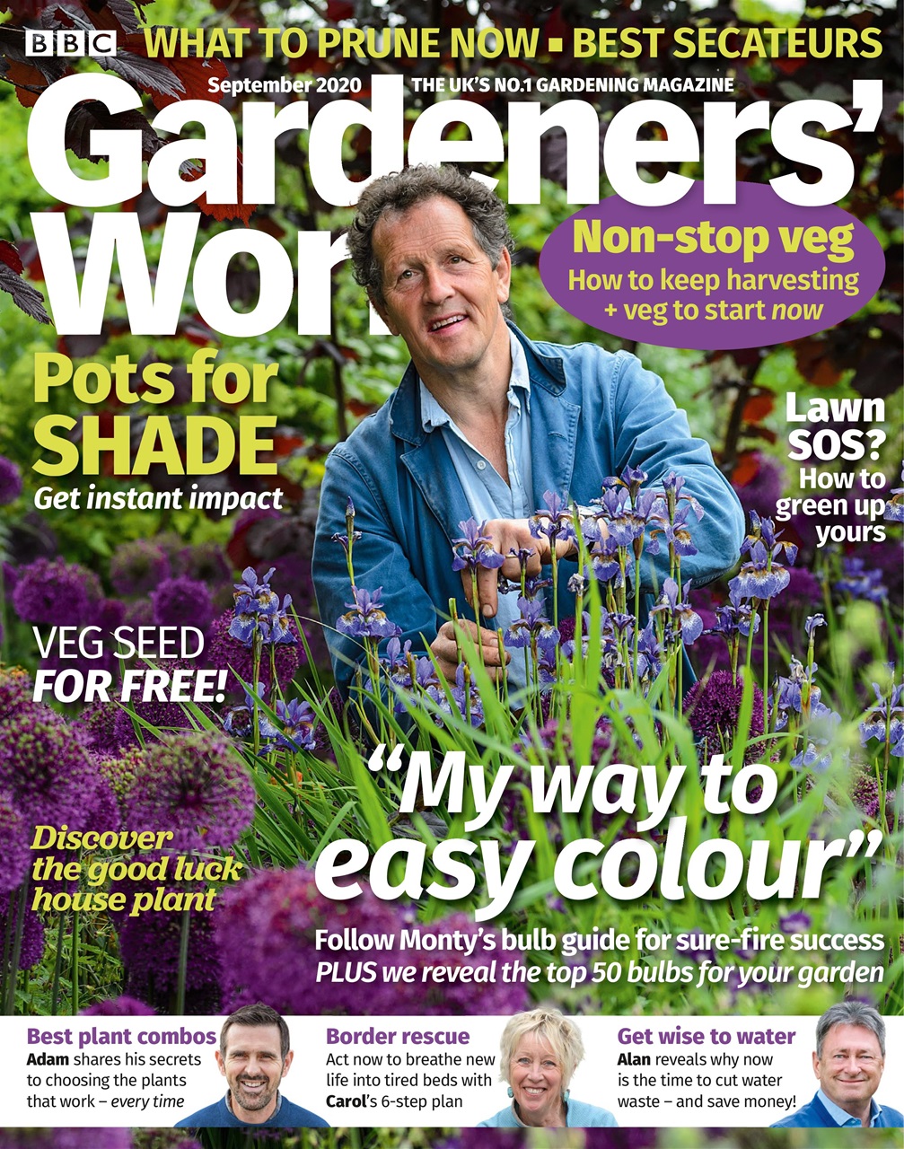 BBC Gardeners’ World Magazine Preview Pages