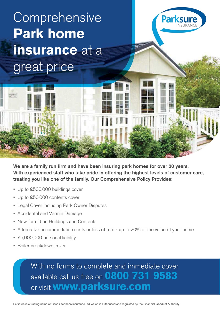 Park Home & Holiday Living Preview Pages