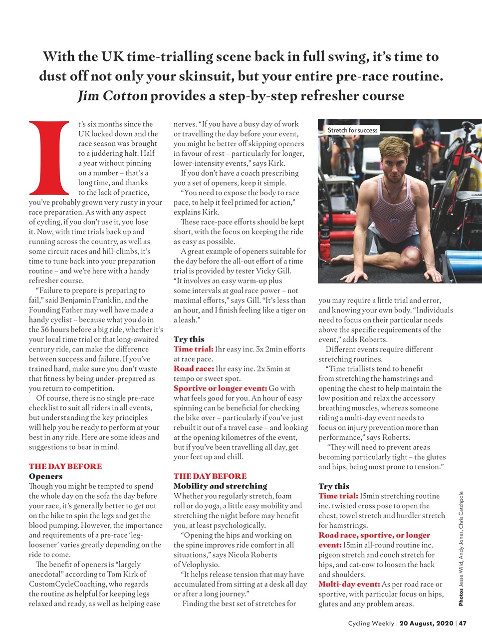 Cycling Weekly Preview Pages