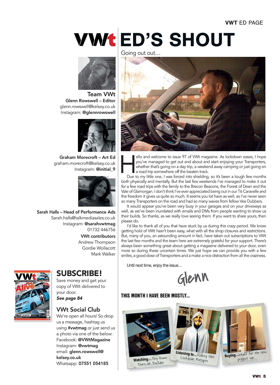 VWt Magazine Preview Pages