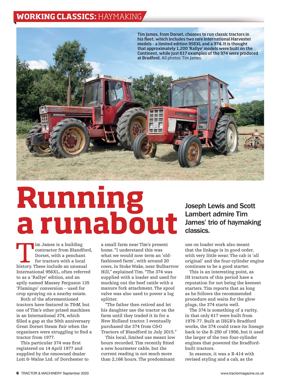 Tractor & Machinery Preview Pages