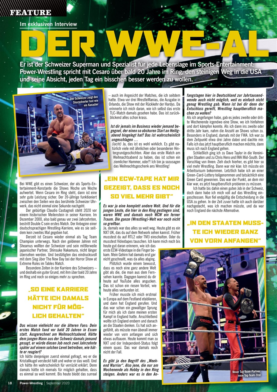 Power-Wrestling Preview Pages