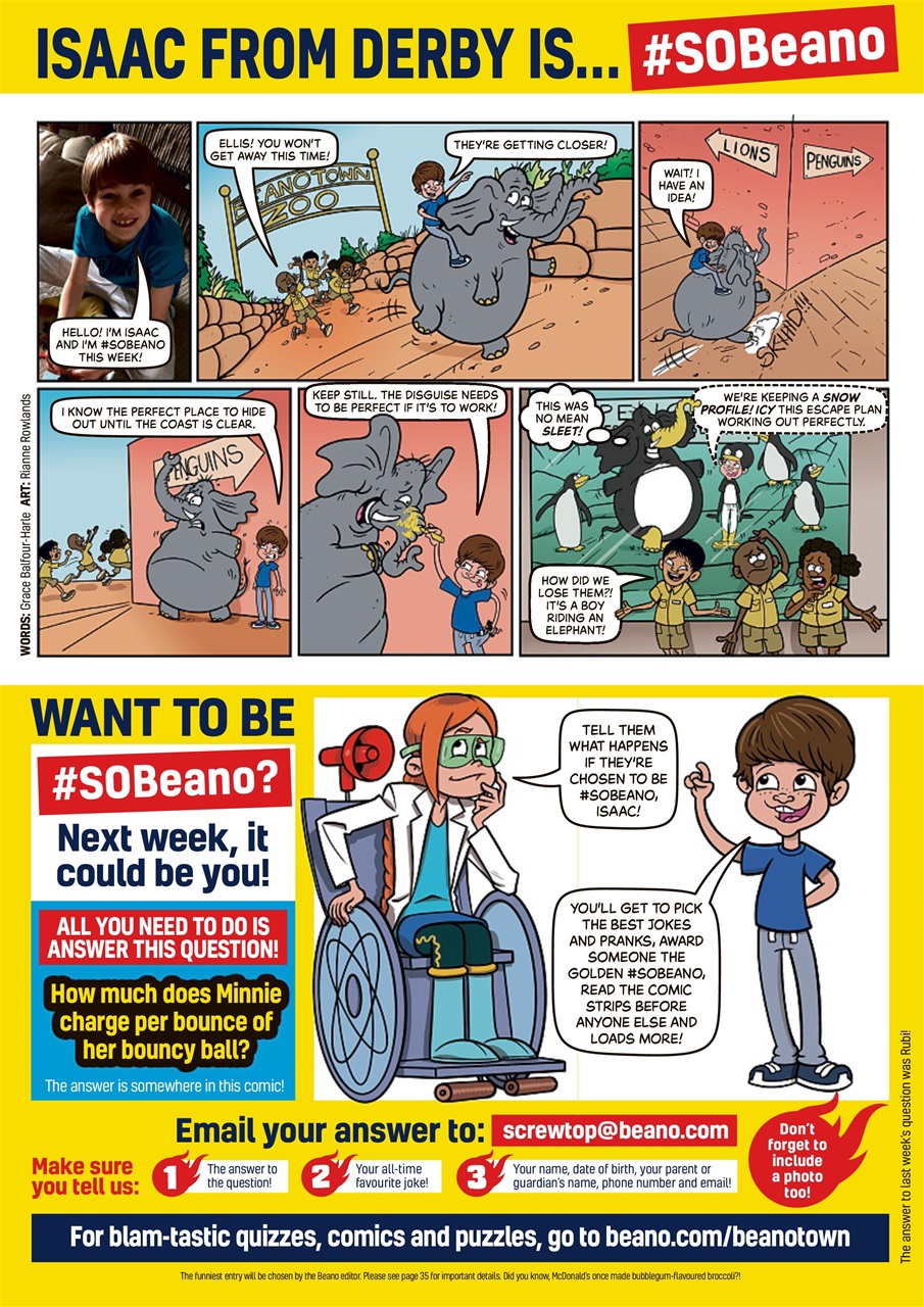 Beano Preview Pages