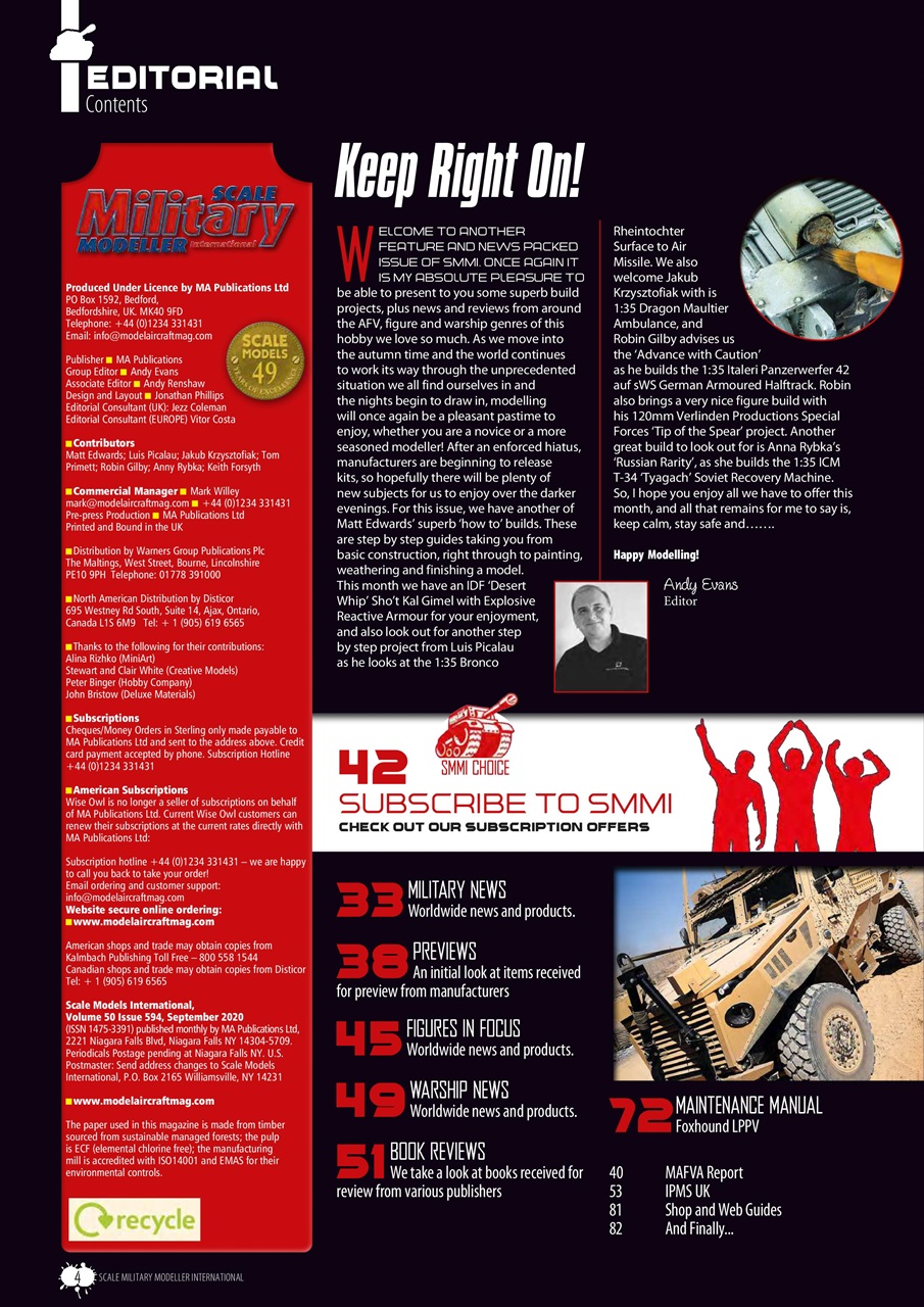 Scale Aviation and Military Modeller International (M) Preview Pages