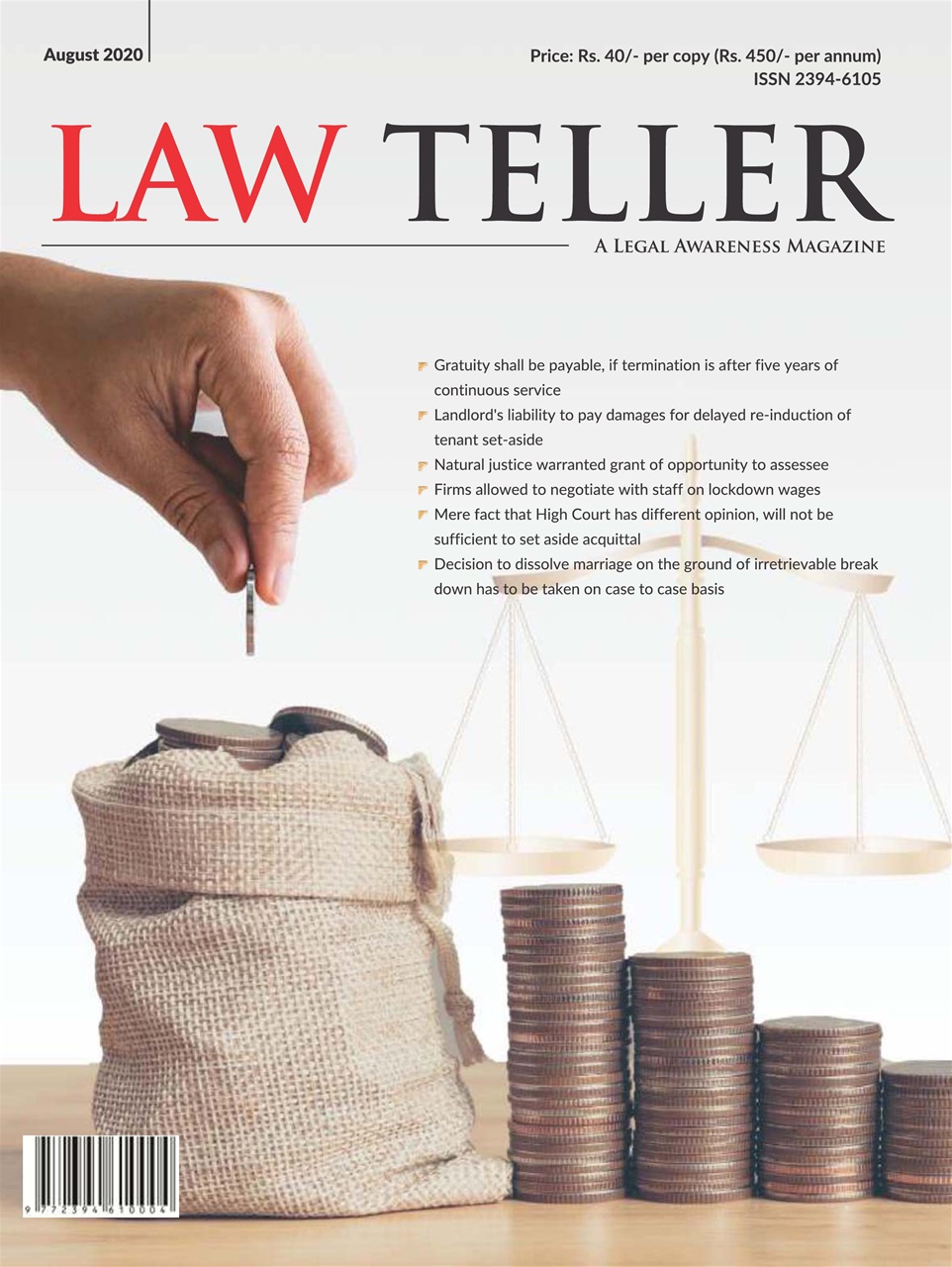 Lawteller – A Legal Awareness Magazine Preview Pages