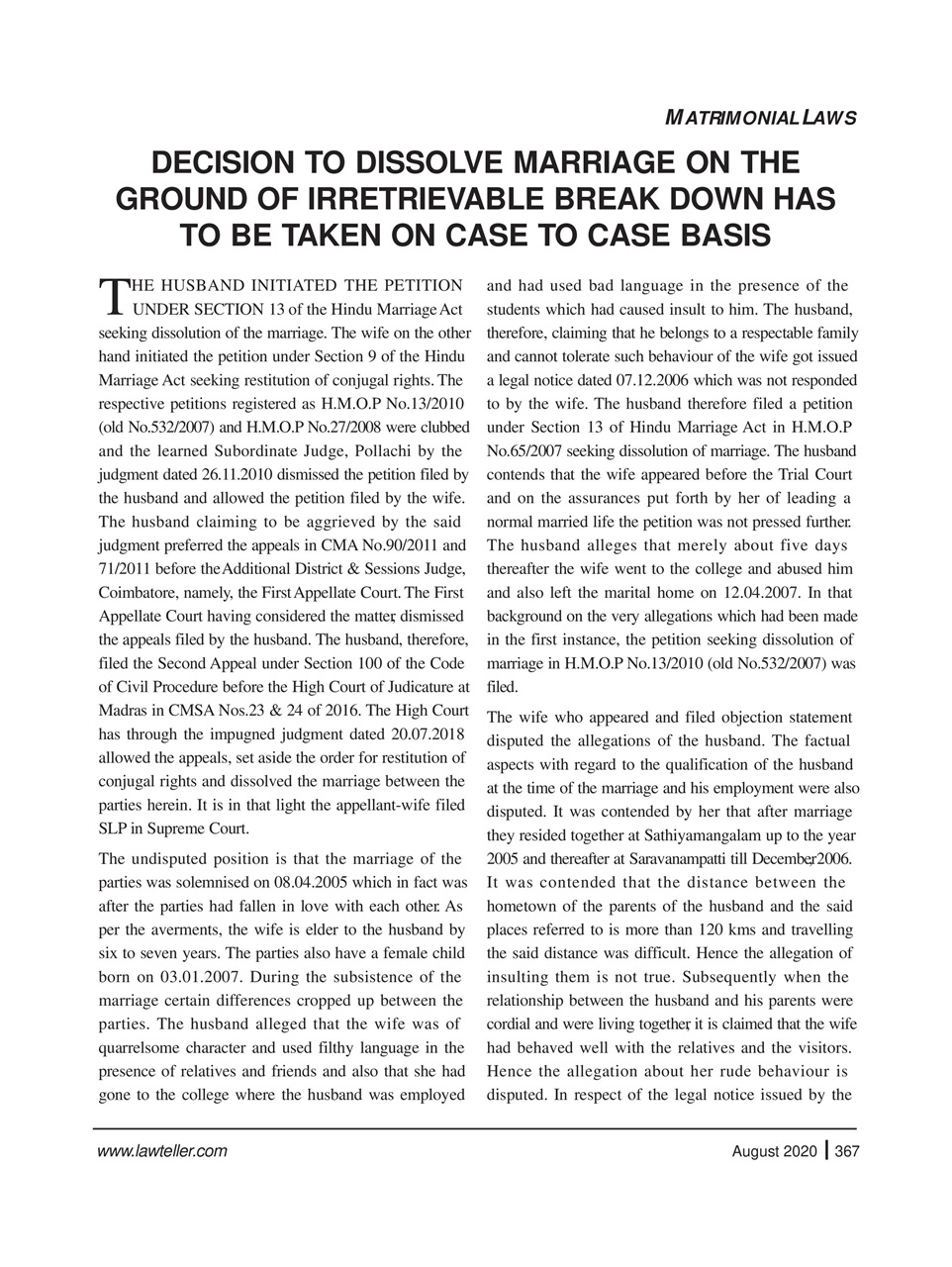 Lawteller – A Legal Awareness Magazine Preview Pages
