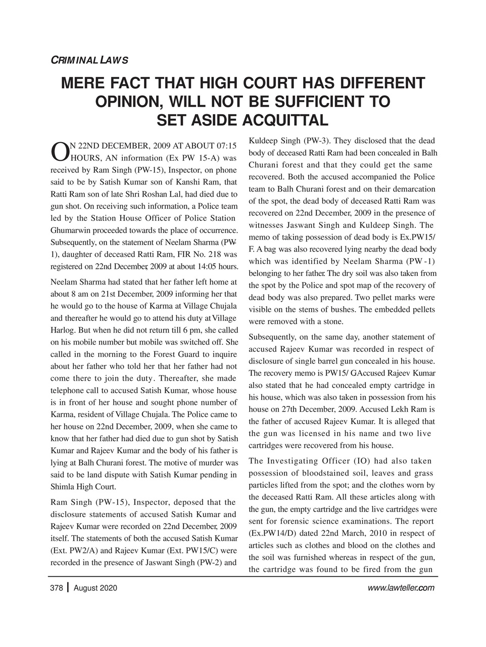 Lawteller – A Legal Awareness Magazine Preview Pages