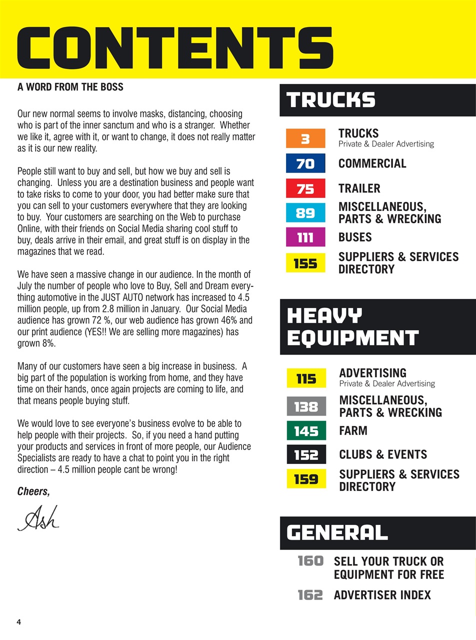 JUST TRUCKS Preview Pages