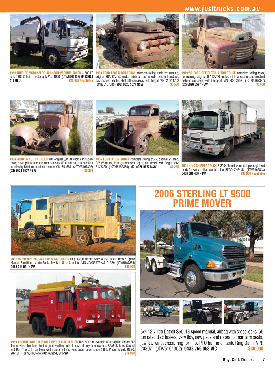 JUST TRUCKS Preview Pages