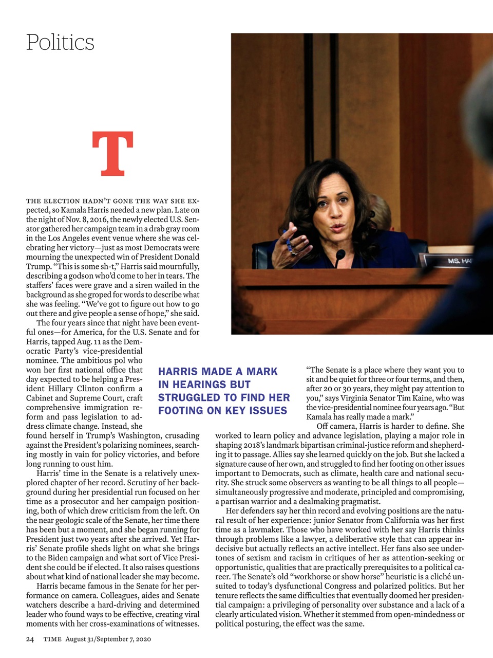 TIME Magazine Europe Preview Pages