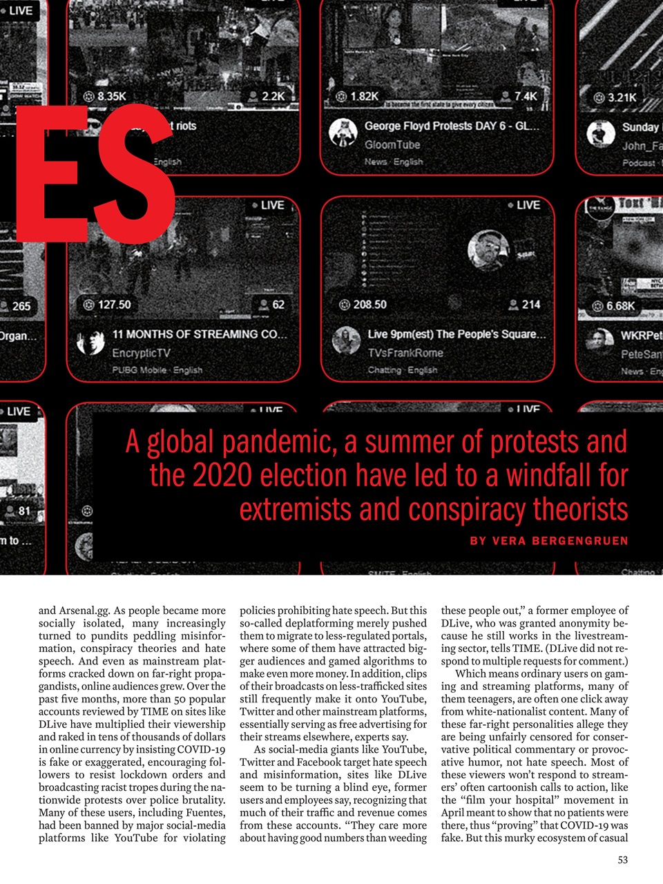 TIME Magazine Europe Preview Pages