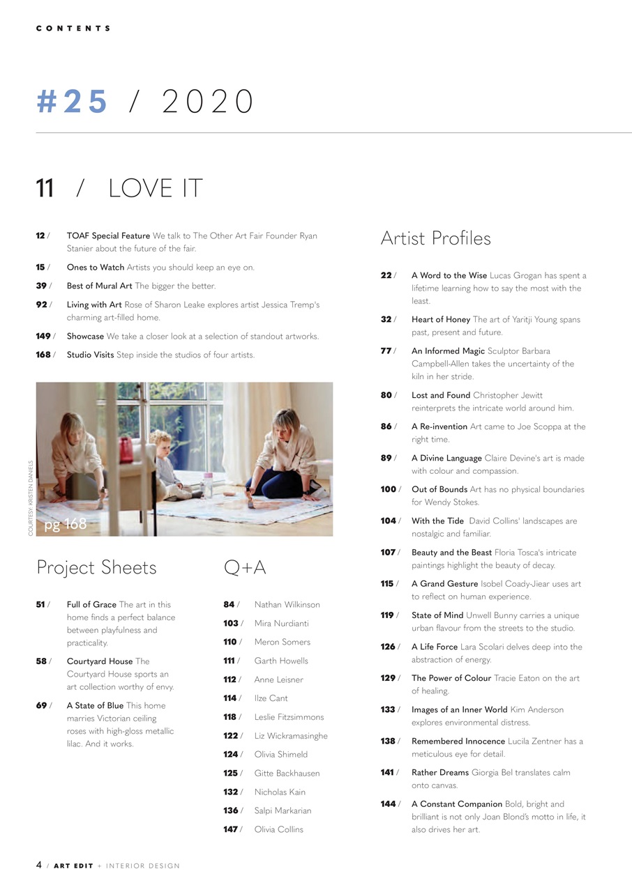 Art Edit Preview Pages