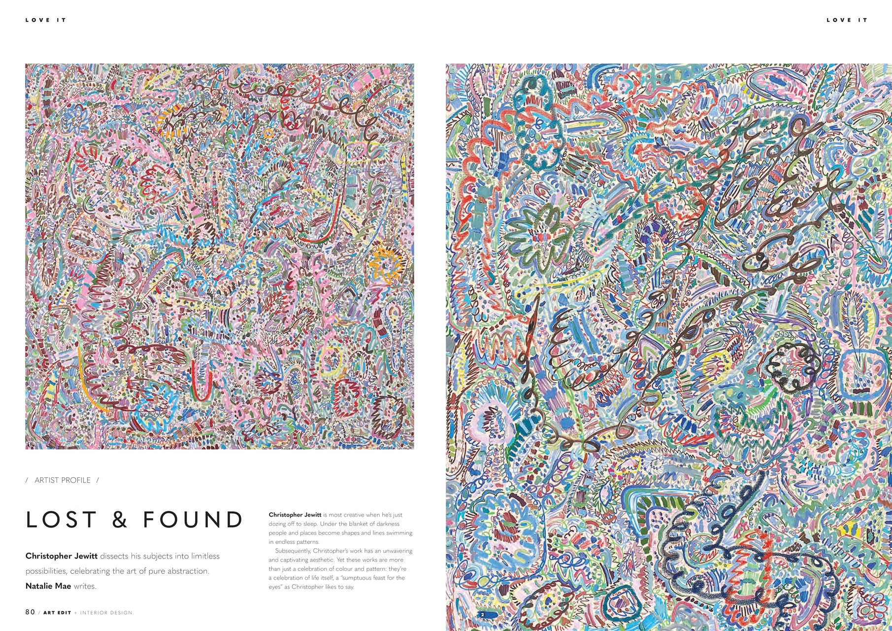 Art Edit Preview Pages