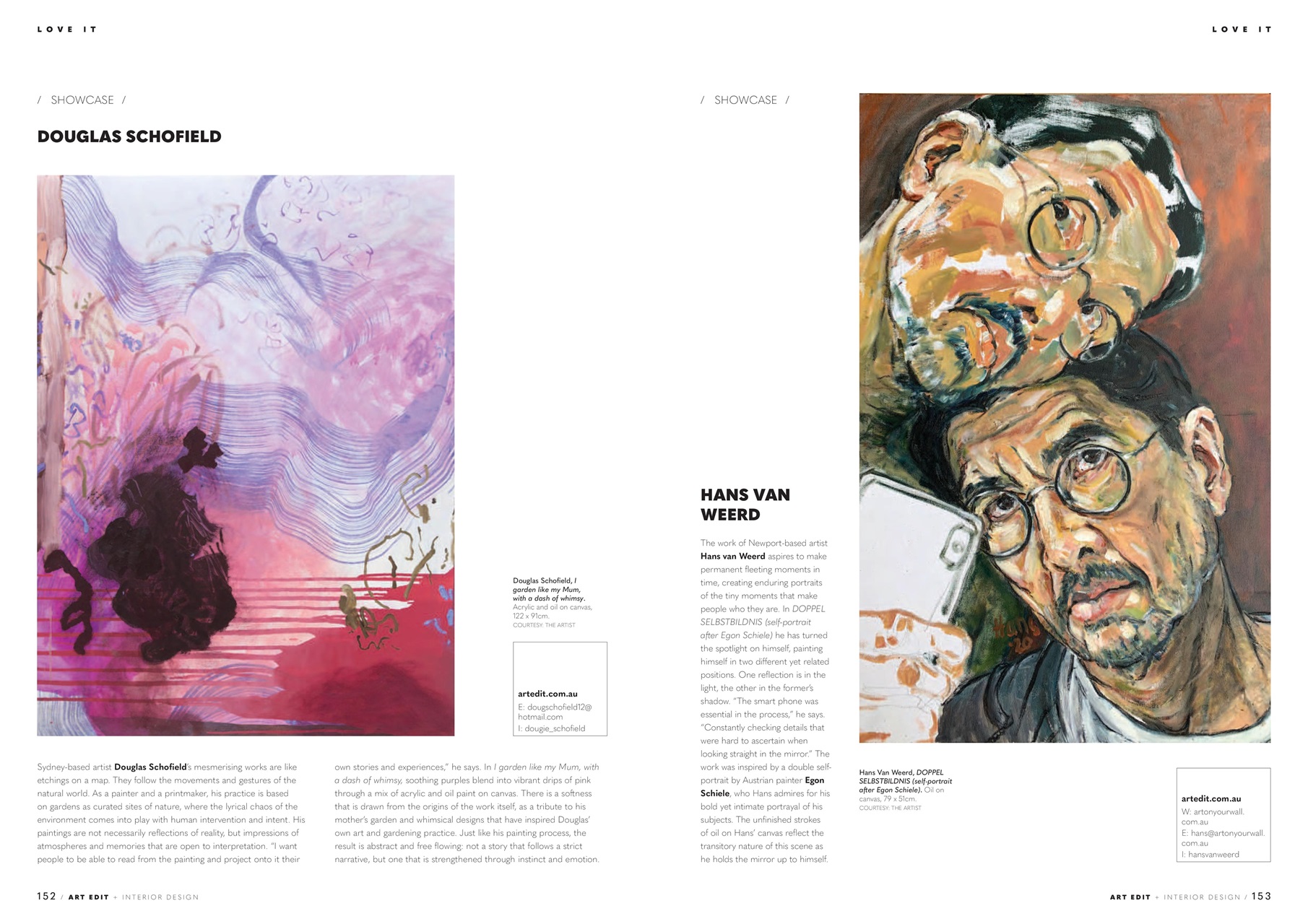 Art Edit Preview Pages