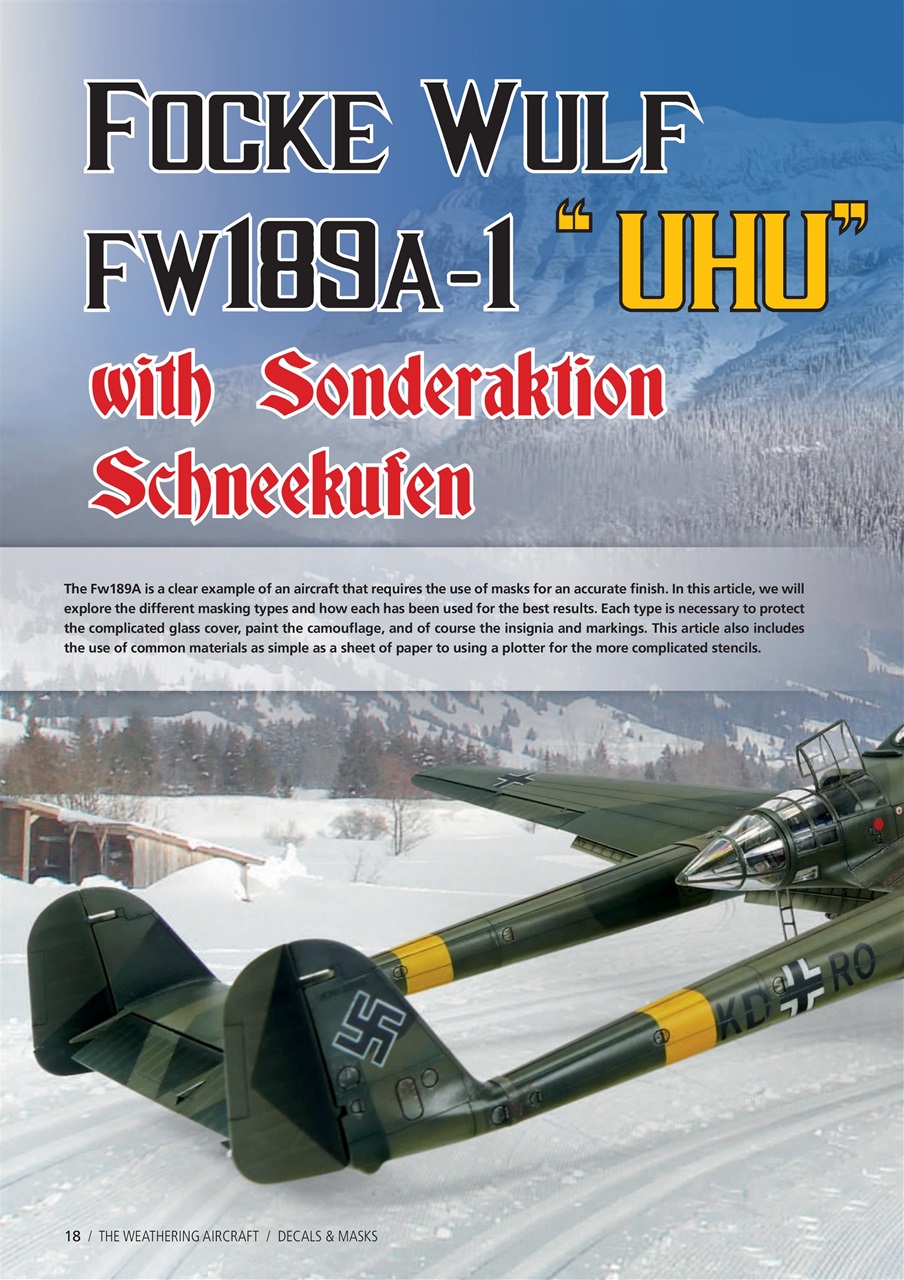 The Weathering Magazine Preview Pages